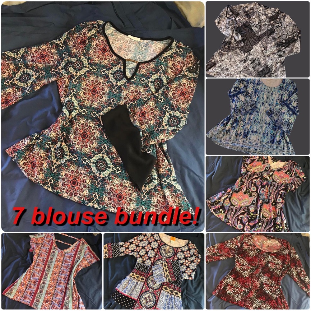 7 Blouse Bundle - image 1